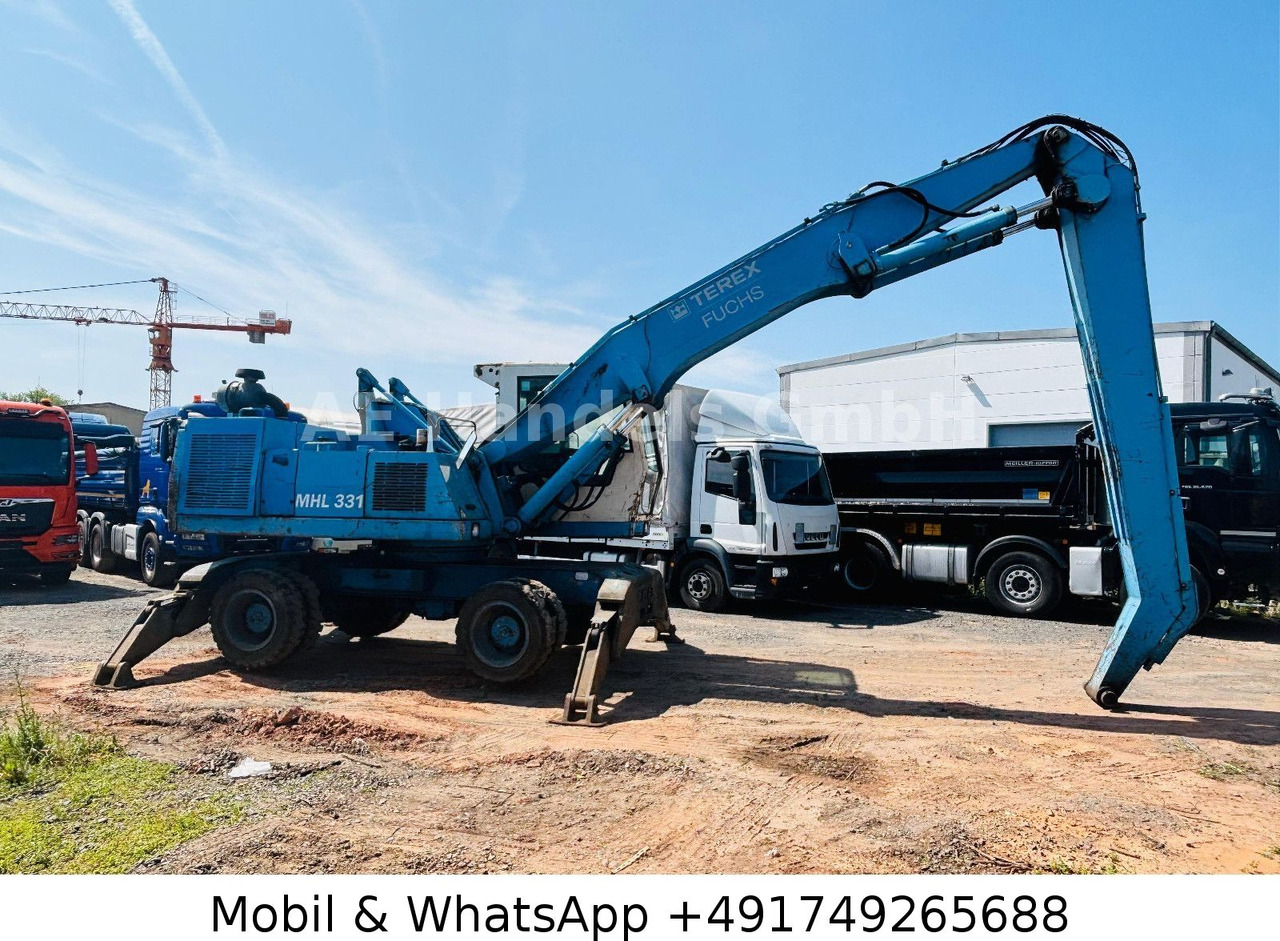 Terex MHL 331 Umschlagbagger - حفارة على عجلات: صور 2 Terex MHL 331 Umschlagbagger - حفارة على عجلات: صور 2