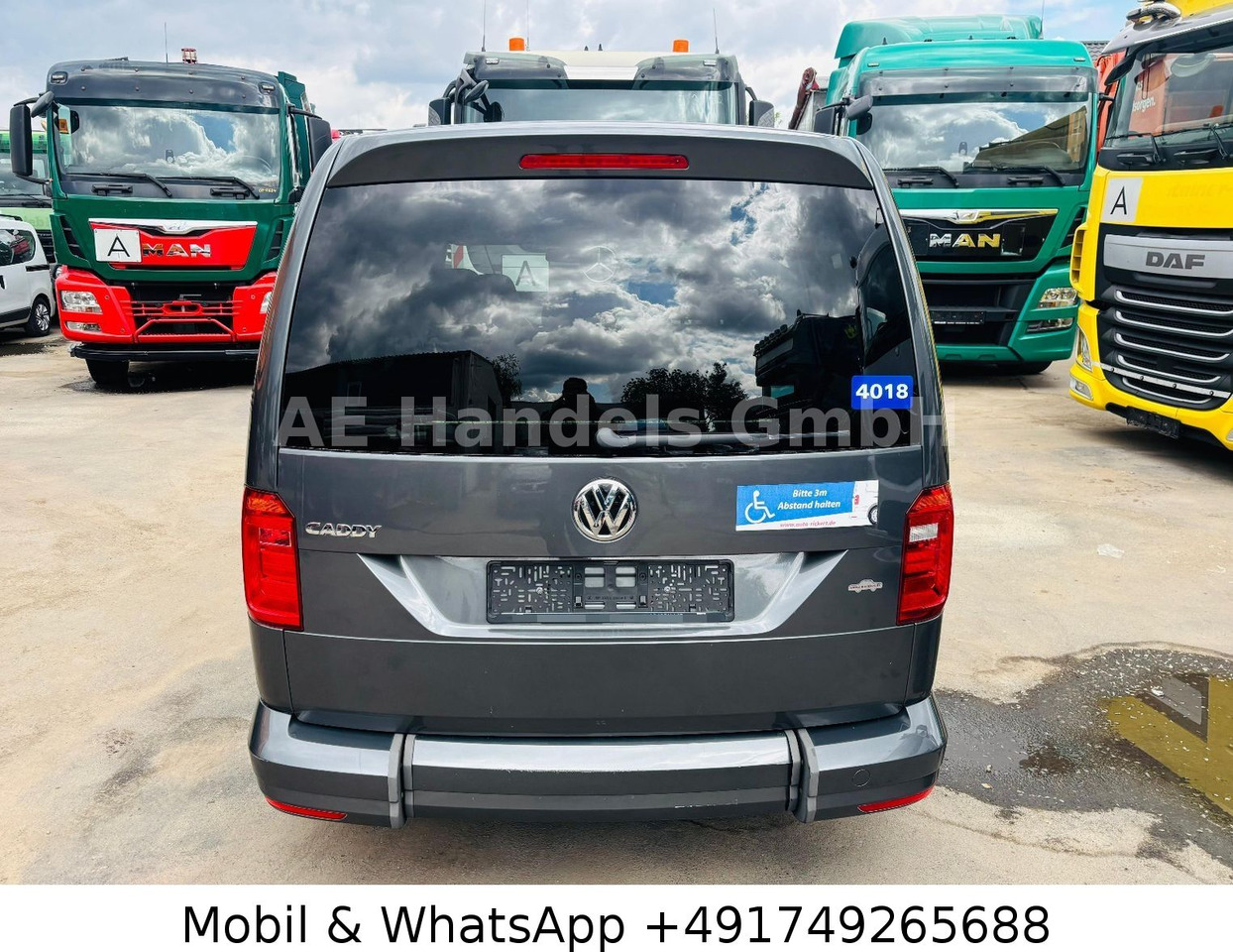 Volkswagen Caddy 2.0 TDI Maxi BTW *Rampe/Klima/Tempomat/6+1 - ميكروباص: صور 5 Volkswagen Caddy 2.0 TDI Maxi BTW *Rampe/Klima/Tempomat/6+1 - ميكروباص: صور 5