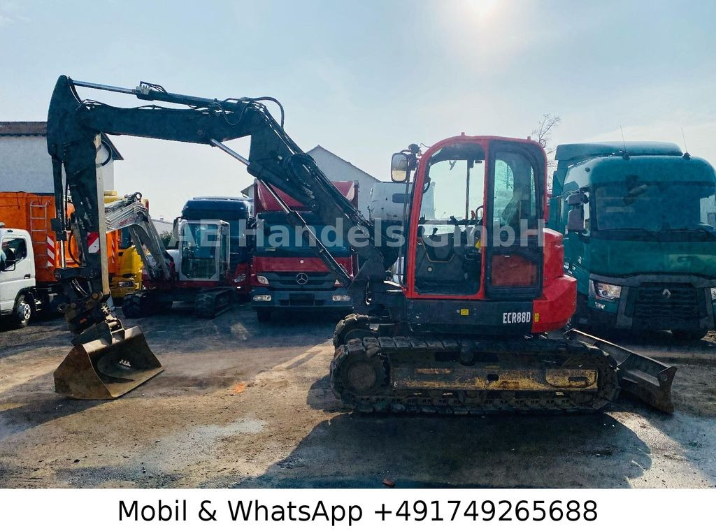 حفارات زحافة Volvo ECR88D *Vertsellausleger/Schwenk/Schnellwechsler: صور 8