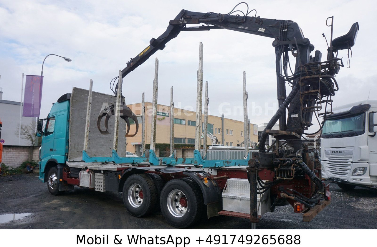 شاحنة قطع الأشجار, شاحنة كرين Volvo FH 540 Globe BL 6x4 Hiab 115z-80  *VEB+/AHK: صور 6