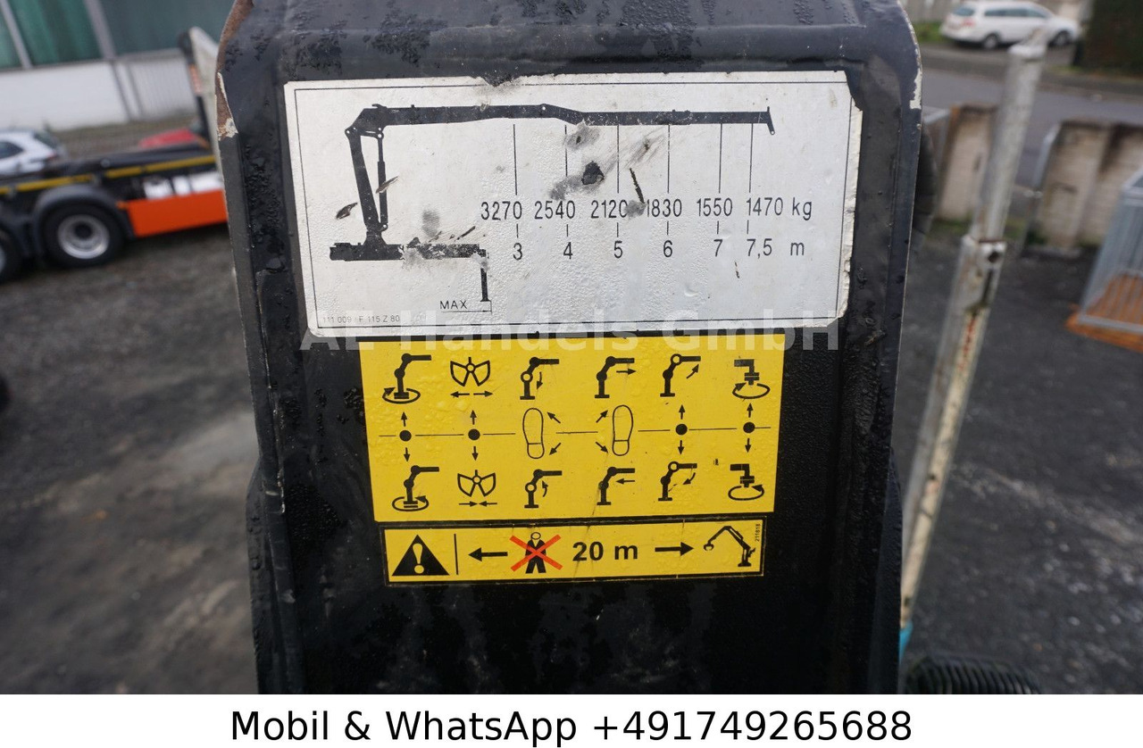 شاحنة قطع الأشجار, شاحنة كرين Volvo FH 540 Globe BL 6x4 Hiab 115z-80  *VEB+/AHK: صور 20