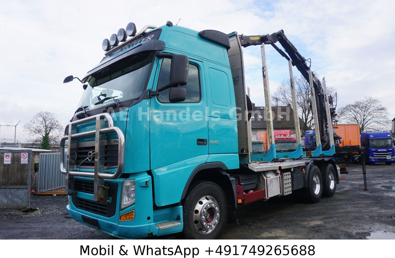 شاحنة قطع الأشجار, شاحنة كرين Volvo FH 540 Globe BL 6x4 Hiab 115z-80  *VEB+/AHK: صور 29
