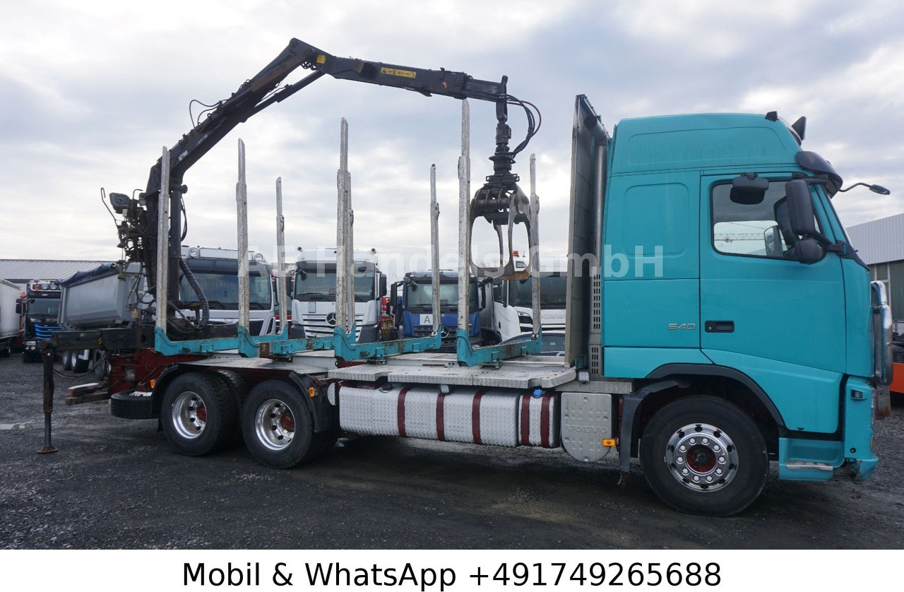 Volvo FH 540 Globe BL 6x4 Hiab 115z-80  *VEB+/AHK - شاحنة قطع الأشجار, شاحنة كرين: صور 2 Volvo FH 540 Globe BL 6x4 Hiab 115z-80  *VEB+/AHK - شاحنة قطع الأشجار, شاحنة كرين: صور 2