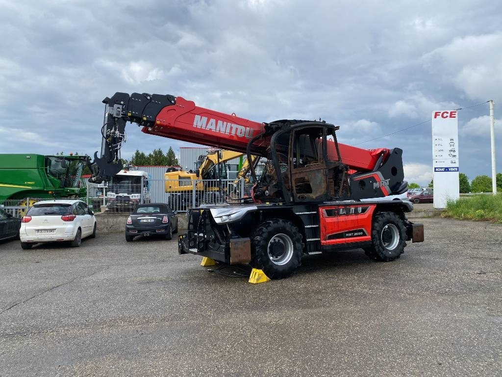 Manitou MRT 2660/360-160Y-ST5/S1 1er Main endommagé - رافعة تلسكوبية: صور 2 Manitou MRT 2660/360-160Y-ST5/S1 1er Main endommagé - رافعة تلسكوبية: صور 2