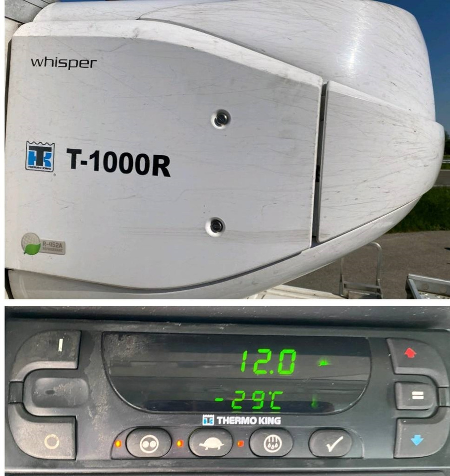 مبردة شاحنة Renault D-430 WIDE CHEREAU INOGAM/LEVIAND 120 endommagé: صور 11