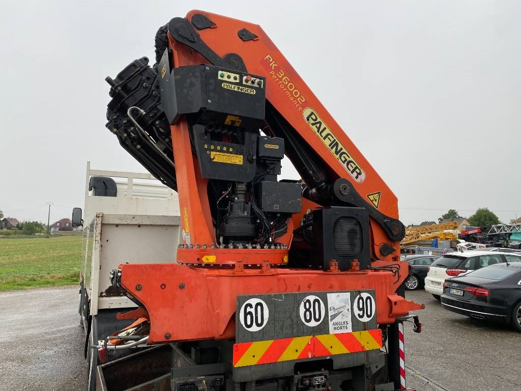 شاحنة كرين Volvo FH 380 PALFINGER PK 36002 Performance endommagé: صور 29