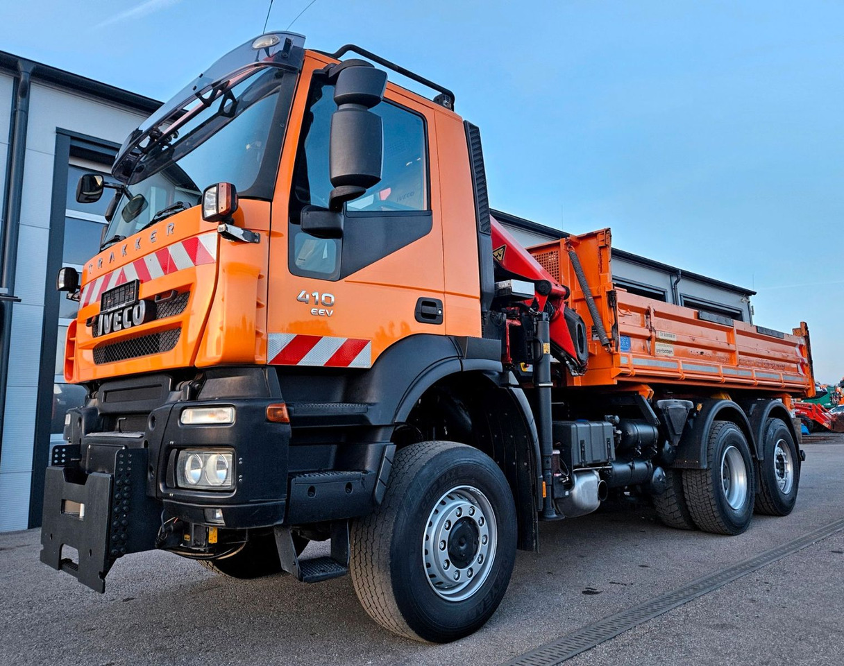 Iveco Trakker 410 6x4-4 EEV Palfinger PK12502 Funk - قلابات, شاحنة كرين: صور 4 Iveco Trakker 410 6x4-4 EEV Palfinger PK12502 Funk - قلابات, شاحنة كرين: صور 4
