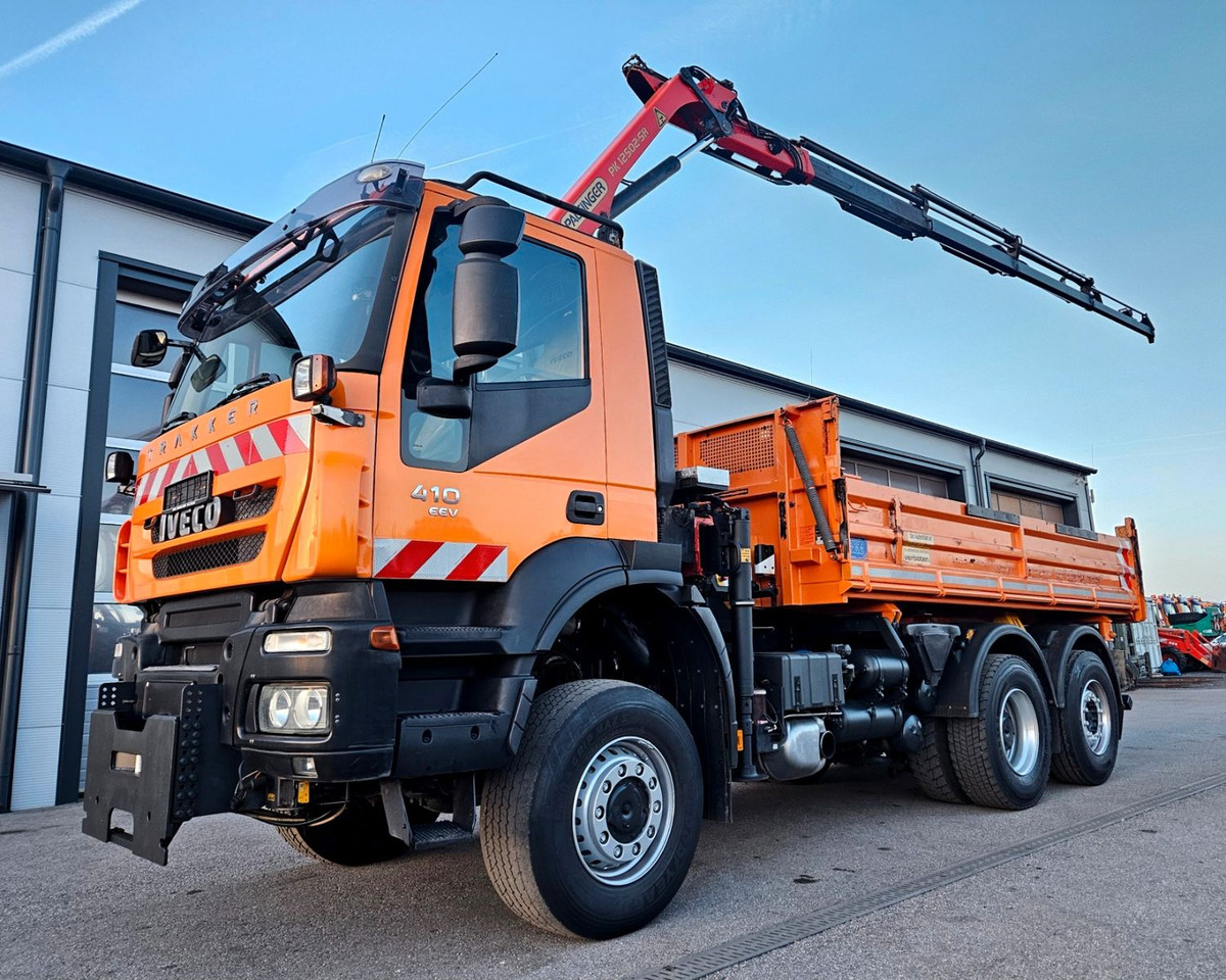 Iveco Trakker 410 6x4-4 EEV Palfinger PK12502 Funk - قلابات, شاحنة كرين: صور 2 Iveco Trakker 410 6x4-4 EEV Palfinger PK12502 Funk - قلابات, شاحنة كرين: صور 2