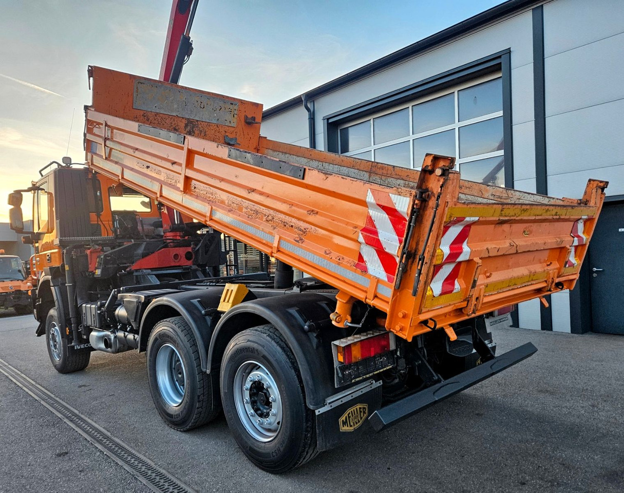 Iveco Trakker 410 6x4-4 EEV Palfinger PK12502 Funk - قلابات, شاحنة كرين: صور 5 Iveco Trakker 410 6x4-4 EEV Palfinger PK12502 Funk - قلابات, شاحنة كرين: صور 5