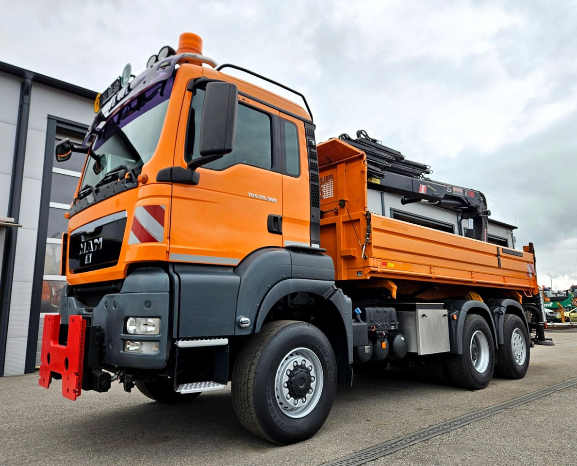 MAN TGS 28.360 6x4-4 HIAB 144E-4 Kran Euro5 - قلابات, شاحنة كرين: صور 4 MAN TGS 28.360 6x4-4 HIAB 144E-4 Kran Euro5 - قلابات, شاحنة كرين: صور 4