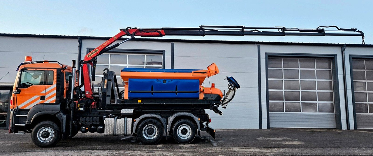 MAN TGS 28.400 6x4-4 BL Palfinger PK12002 Kran Euro5 - قلابات, شاحنة كرين: صور 3 MAN TGS 28.400 6x4-4 BL Palfinger PK12002 Kran Euro5 - قلابات, شاحنة كرين: صور 3