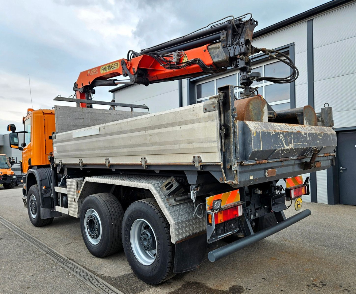 Scania P114 380 6x4-4 Palfinger PK12502 Kran Funk - قلابات, شاحنة كرين: صور 5 Scania P114 380 6x4-4 Palfinger PK12502 Kran Funk - قلابات, شاحنة كرين: صور 5