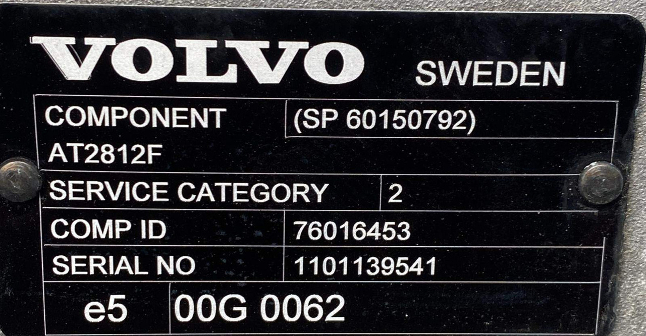 Cambio Volvo 500 D13K-6 - علبة التروس: صور 1 Cambio Volvo 500 D13K-6 - علبة التروس: صور 1