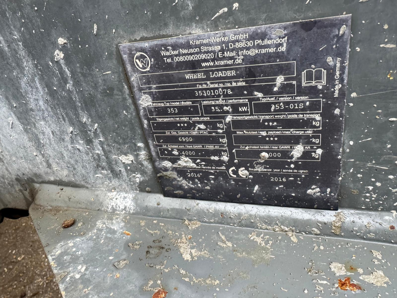 KRAMER 5085 - اللودر بعجل: صور 1 KRAMER 5085 - اللودر بعجل: صور 1