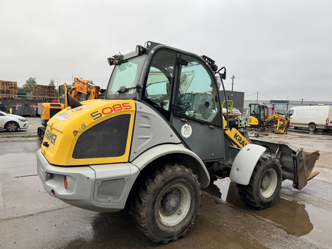 KRAMER 5085 - اللودر بعجل: صور 2 KRAMER 5085 - اللودر بعجل: صور 2