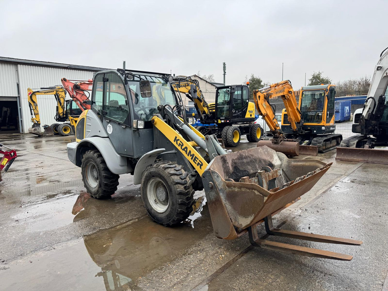 KRAMER 5085 - اللودر بعجل: صور 4 KRAMER 5085 - اللودر بعجل: صور 4