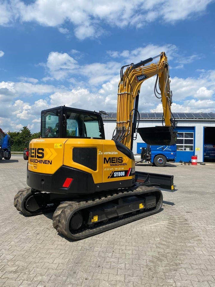 Sany SY 80 U - حفارة مصغرة: صور 1 Sany SY 80 U - حفارة مصغرة: صور 1