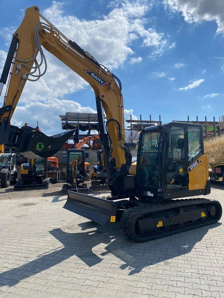 Sany SY 80 U - حفارة مصغرة: صور 2 Sany SY 80 U - حفارة مصغرة: صور 2