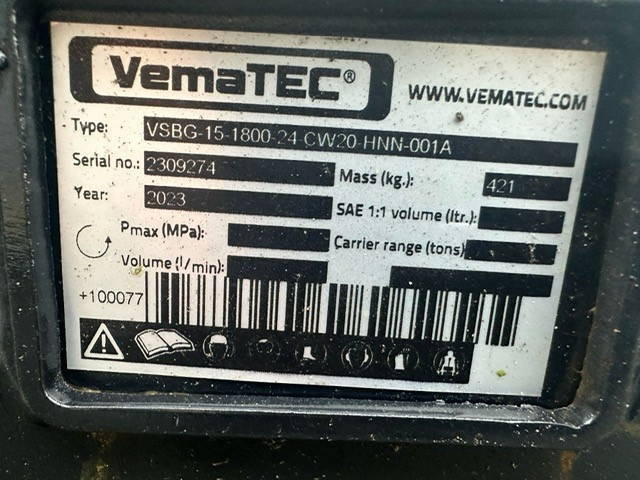 VemaTec CW30 Slotenbak 1800mm - بكت حفار - آلات البناء: صور 4 VemaTec CW30 Slotenbak 1800mm - بكت حفار - آلات البناء: صور 4