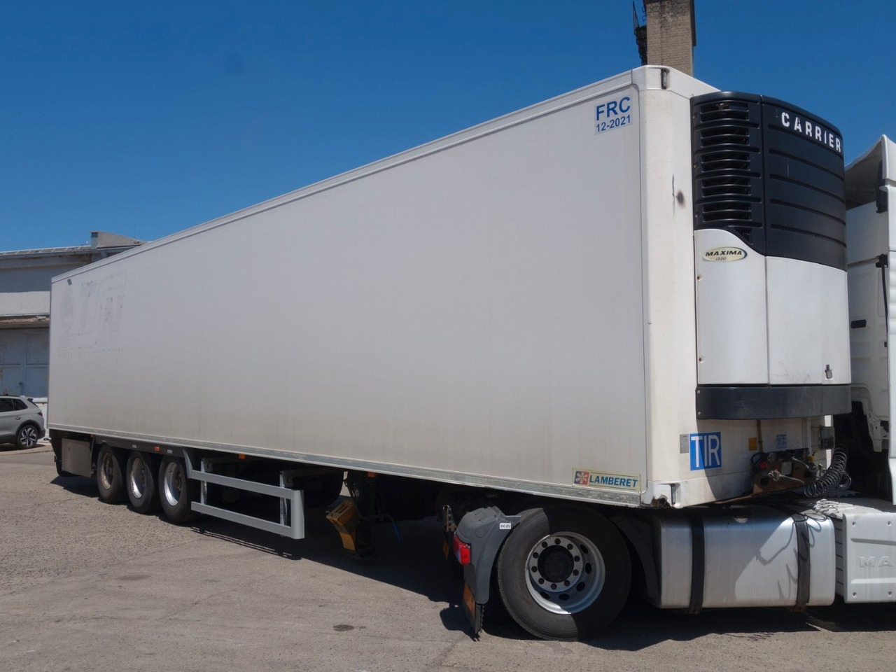Lamberet LVF S3 mit Carrier 1300, 2.400 BtS. - مبردة نصف مقطورة: صور 2 Lamberet LVF S3 mit Carrier 1300, 2.400 BtS. - مبردة نصف مقطورة: صور 2