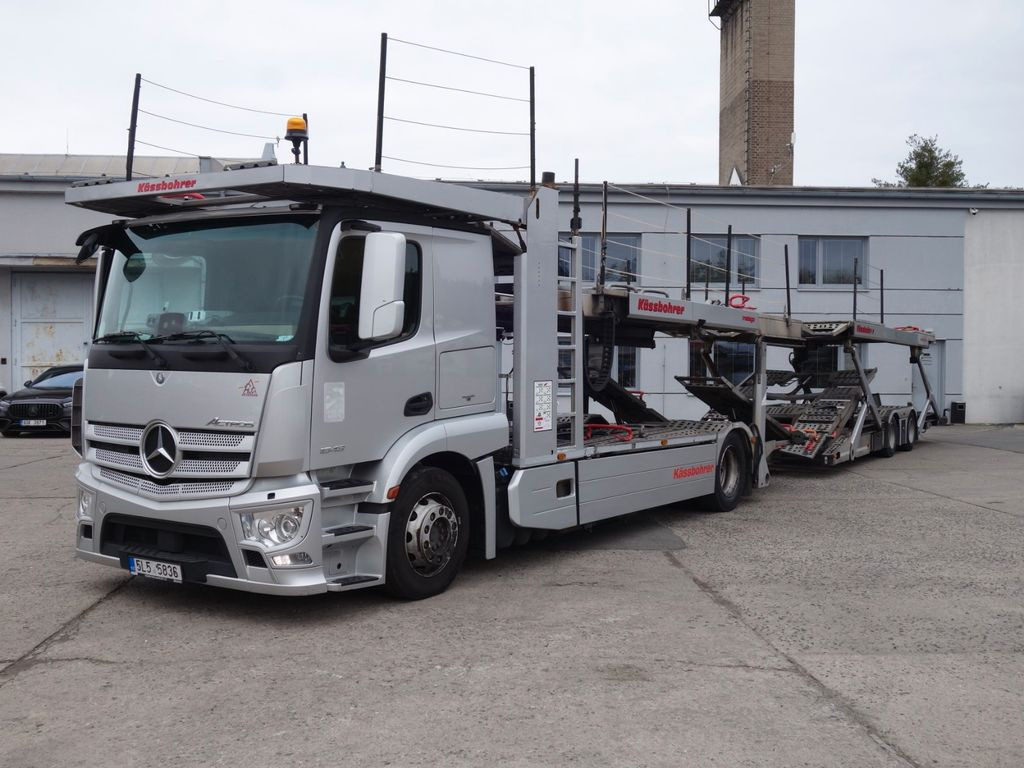 Mercedes-Benz Actros 1843 mit Kässbohrer Metago/Supertrans - شاحنة نقل سيارات شاحنة: صور 1 Mercedes-Benz Actros 1843 mit Kässbohrer Metago/Supertrans - شاحنة نقل سيارات شاحنة: صور 1