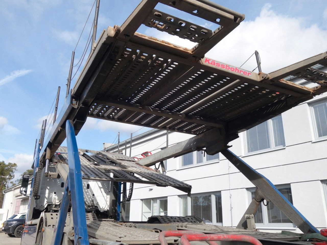 شاحنة نقل سيارات شاحنة Mercedes-Benz Actros 1843 mit Kässbohrer Supertrans/Supertrans: صور 16