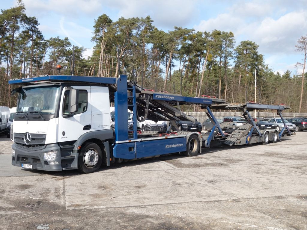 Mercedes-Benz Actros 1843 mit Kässbohrer Supertrans/Supertrans - شاحنة نقل سيارات شاحنة: صور 1 Mercedes-Benz Actros 1843 mit Kässbohrer Supertrans/Supertrans - شاحنة نقل سيارات شاحنة: صور 1