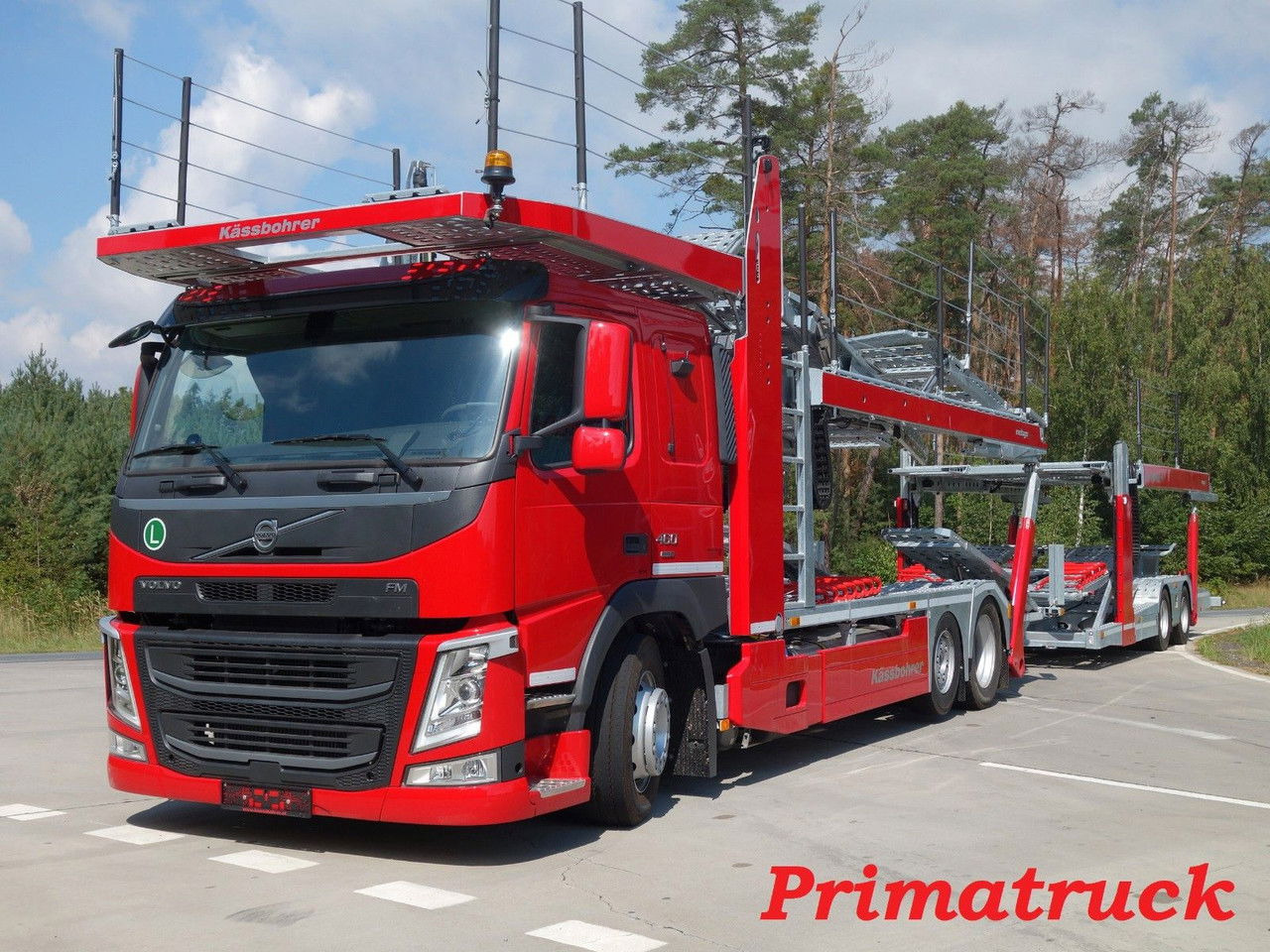 Volvo FM 460 6x2 Kassbohre Metago Pro / Intago tt, VDI - شاحنة نقل سيارات شاحنة: صور 1 Volvo FM 460 6x2 Kassbohre Metago Pro / Intago tt, VDI - شاحنة نقل سيارات شاحنة: صور 1