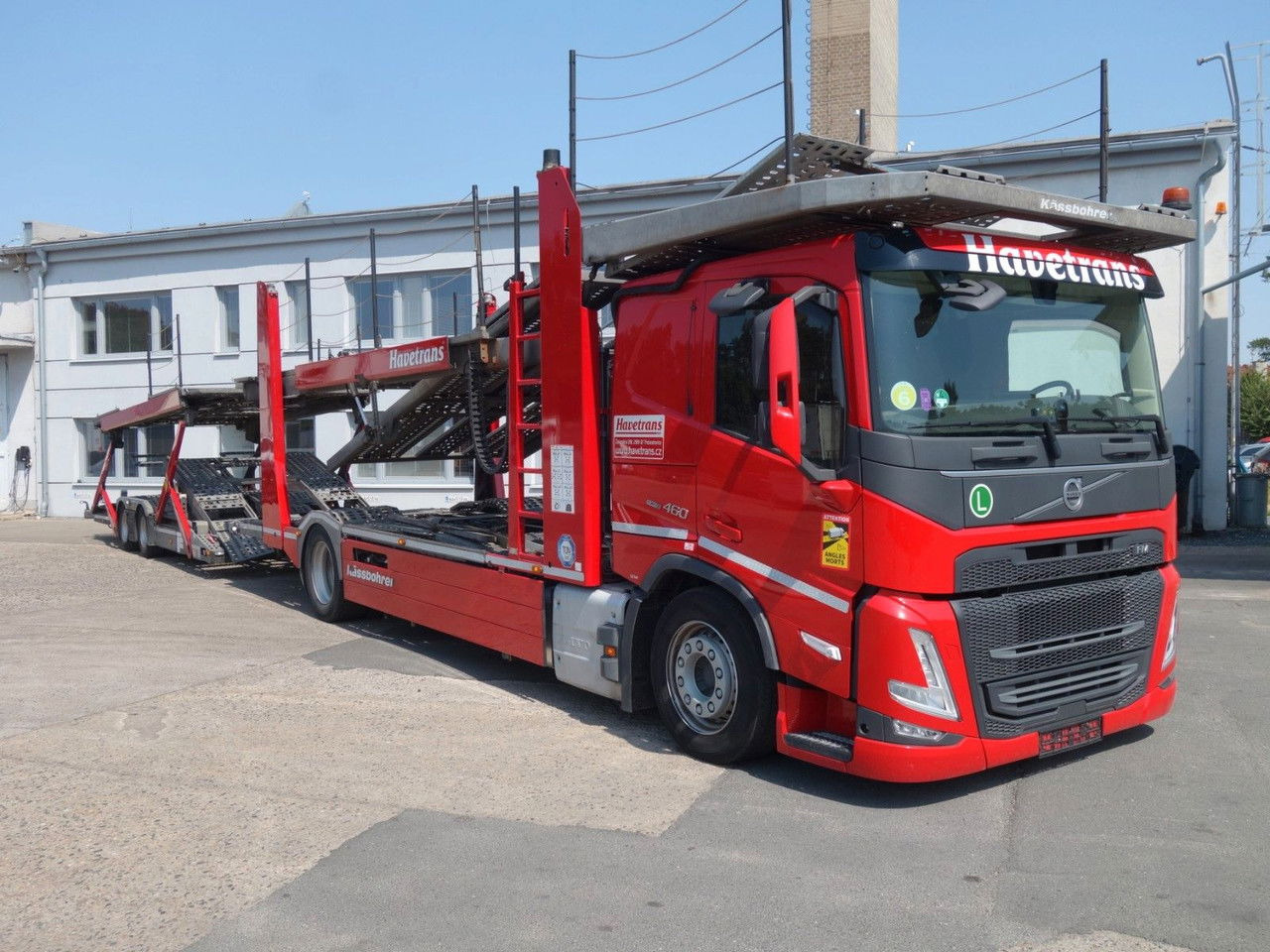 Volvo FM 460 Kässbohrer Vario / Supertrans - شاحنة نقل سيارات شاحنة: صور 4 Volvo FM 460 Kässbohrer Vario / Supertrans - شاحنة نقل سيارات شاحنة: صور 4