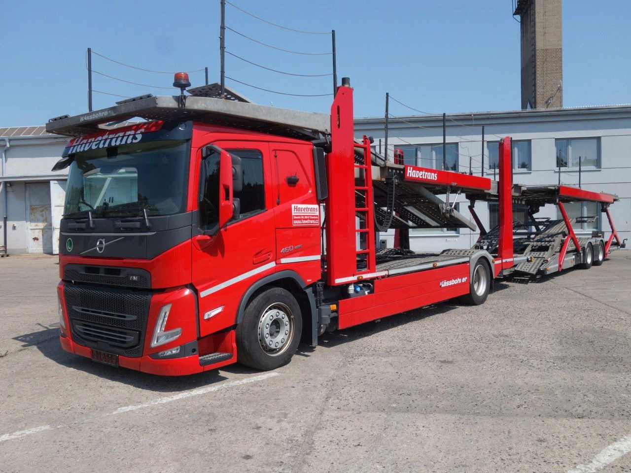Volvo FM 460 Kässbohrer Vario / Supertrans - شاحنة نقل سيارات شاحنة: صور 2 Volvo FM 460 Kässbohrer Vario / Supertrans - شاحنة نقل سيارات شاحنة: صور 2