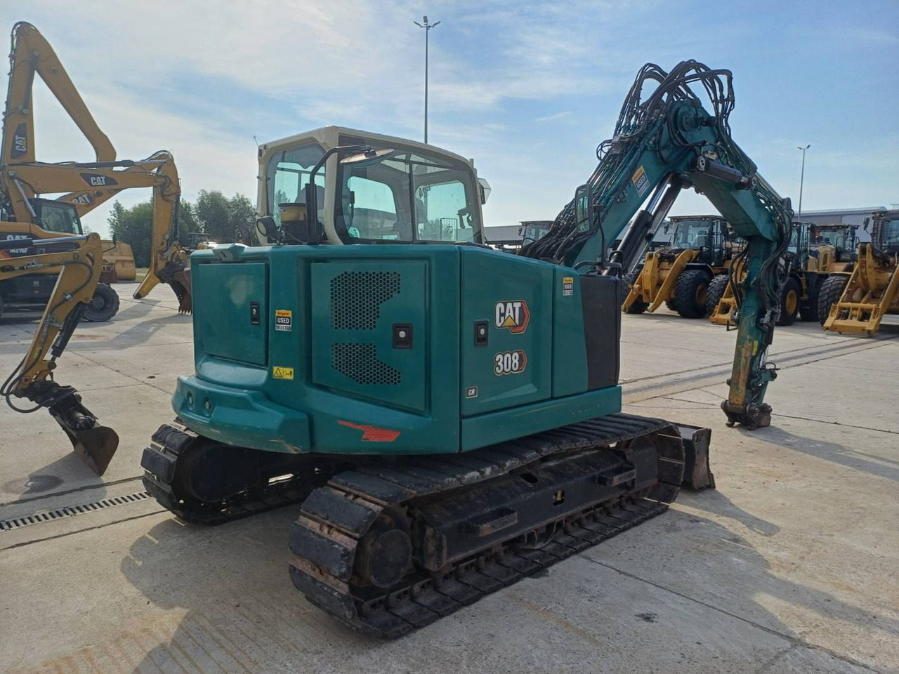CAT 308CR - حفارات زحافة: صور 3 CAT 308CR - حفارات زحافة: صور 3