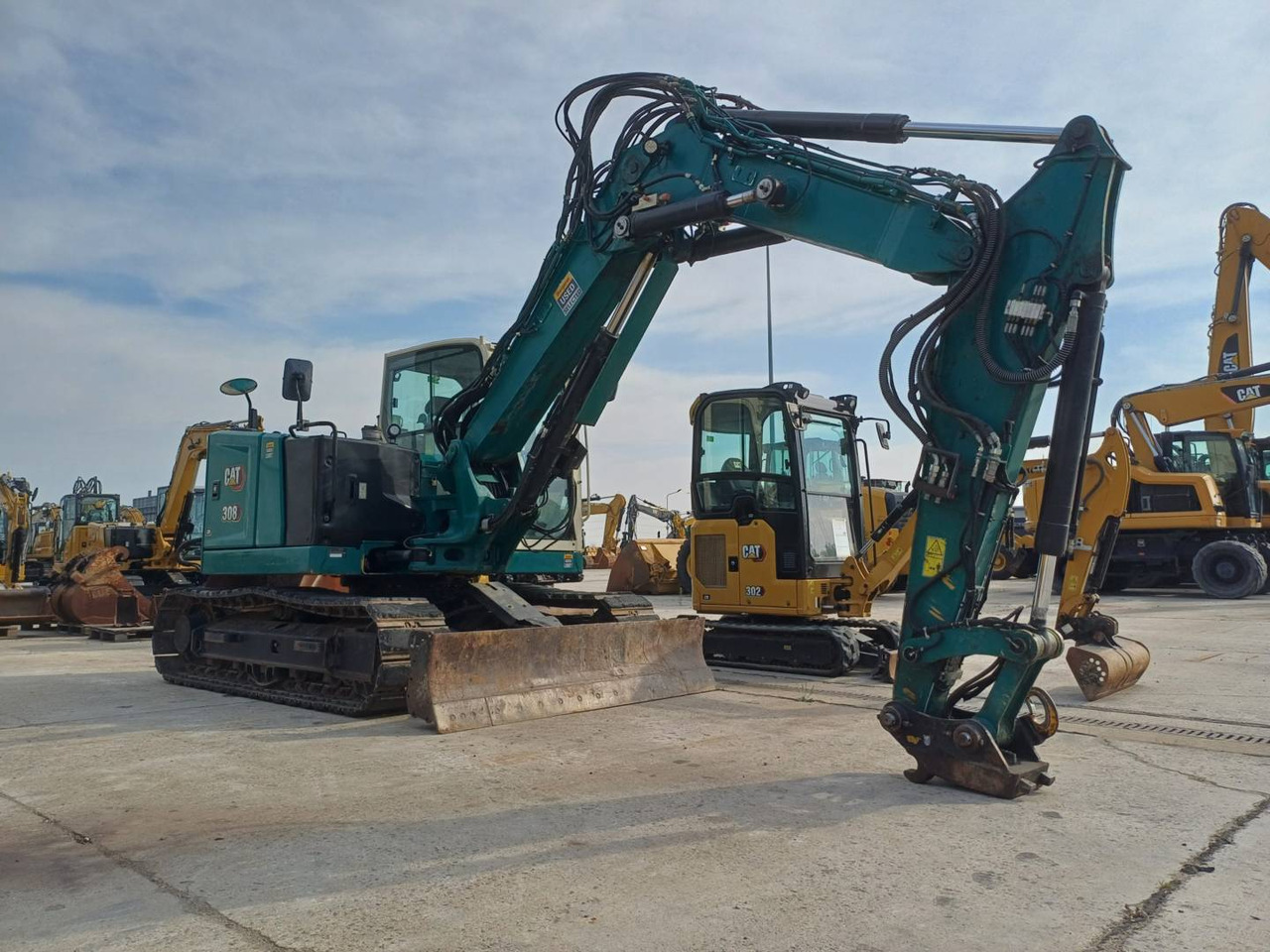 CAT 308CR - حفارات زحافة: صور 2 CAT 308CR - حفارات زحافة: صور 2