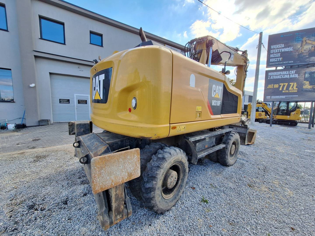 CAT M318F - حفارة على عجلات: صور 3 CAT M318F - حفارة على عجلات: صور 3