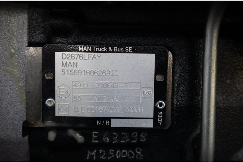 MAN D2676LFAY EURO6D 480PS - المحرك - شاحنة: صور 5 MAN D2676LFAY EURO6D 480PS - المحرك - شاحنة: صور 5