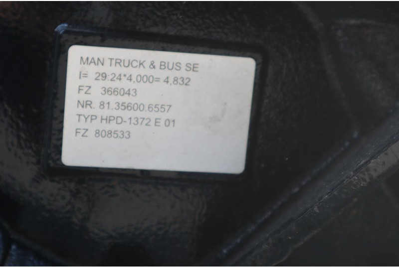 MAN HPD-1342E-05 - المحور الخلفي - شاحنة: صور 4 MAN HPD-1342E-05 - المحور الخلفي - شاحنة: صور 4