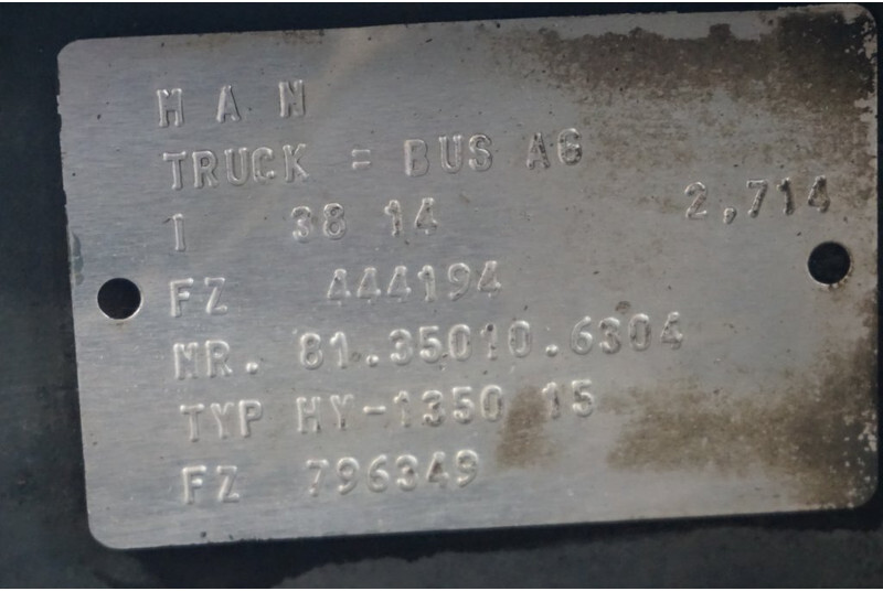 MAN HY-1350-15 38/14 - المحور الخلفي - شاحنة: صور 4 MAN HY-1350-15 38/14 - المحور الخلفي - شاحنة: صور 4