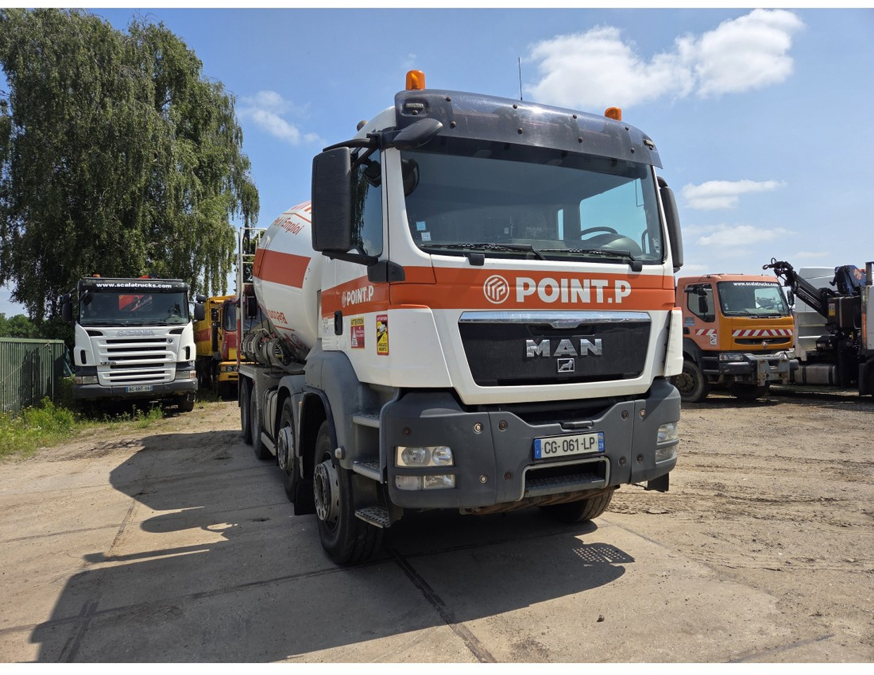 MAN TGS 35.400 8X4 Concrete Mixer Stetter 9m3 Steelsuspension - شاحنة خلاطة خرسانة: صور 4 MAN TGS 35.400 8X4 Concrete Mixer Stetter 9m3 Steelsuspension - شاحنة خلاطة خرسانة: صور 4