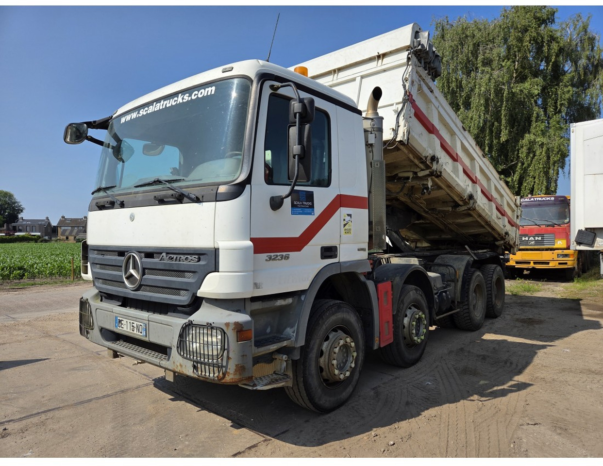 Mercedes Actros 3236 8x4 2-Side Tipper EPS Gearbox 3 Pedals - قلابات: صور 1 Mercedes Actros 3236 8x4 2-Side Tipper EPS Gearbox 3 Pedals - قلابات: صور 1