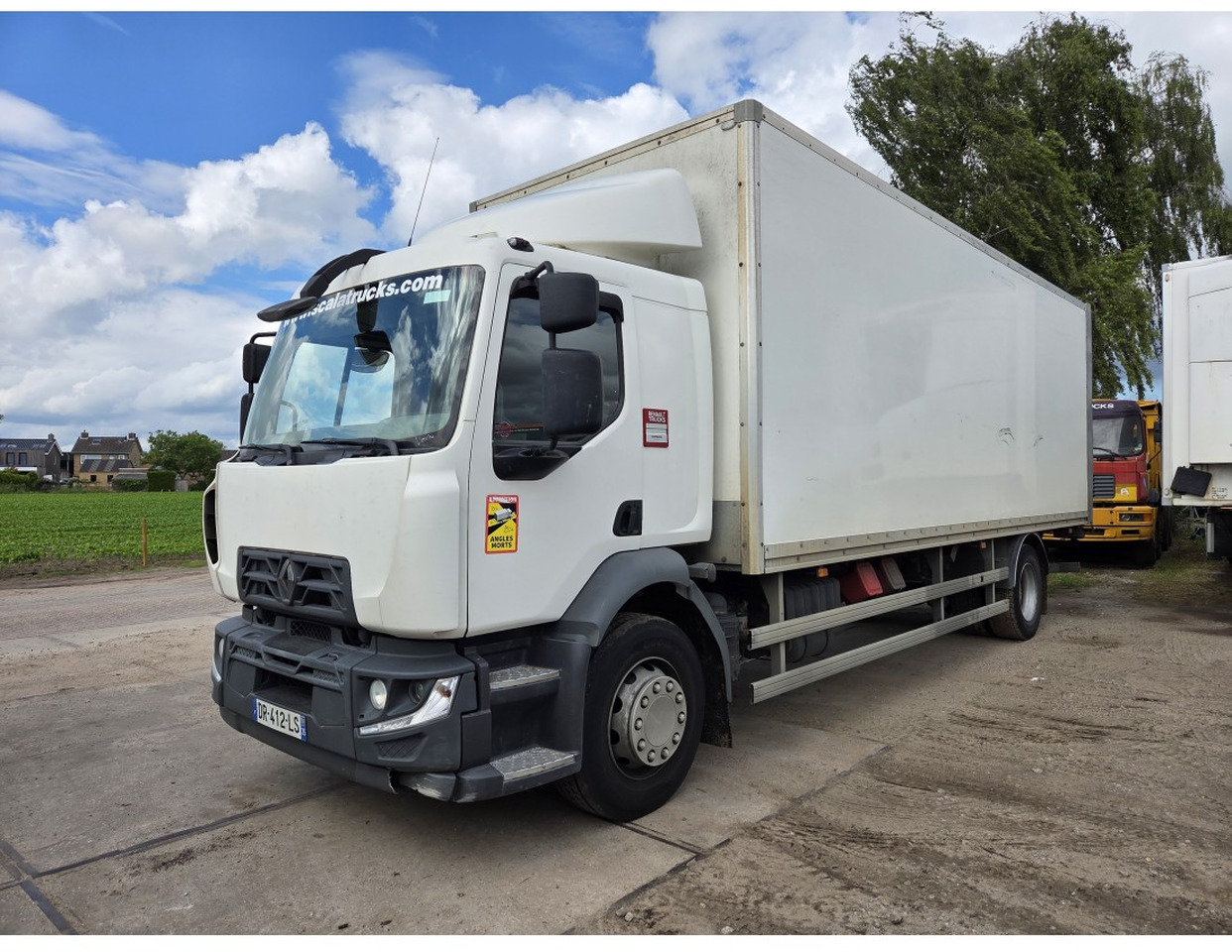 بصندوق مغلق شاحنة Renault D 280 4X2 Box truck Spring Air suspension Loading Lift Dhollandia: صور 1