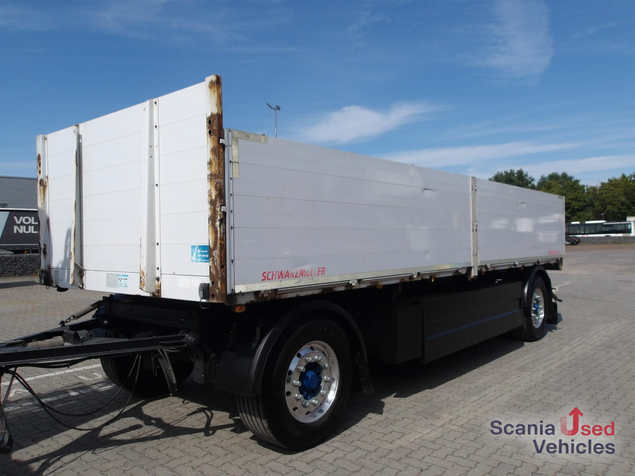 SCHWARZMUELLER AZ18 T-Serie - BPW Achsen - ALCOA - Palettenkasten - مقطورات مسطحة: صور 1 SCHWARZMUELLER AZ18 T-Serie - BPW Achsen - ALCOA - Palettenkasten - مقطورات مسطحة: صور 1