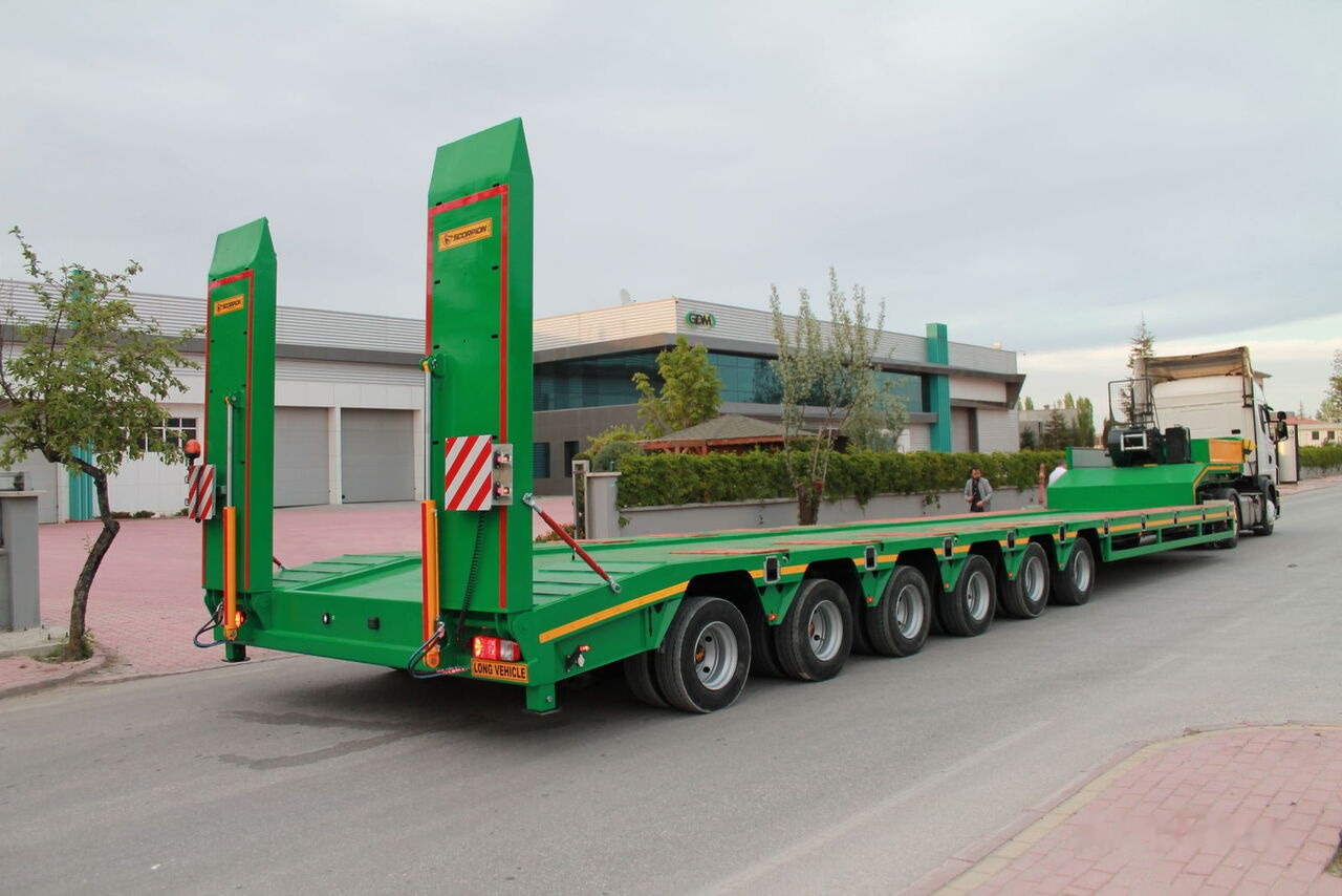 Scorpion Trailer 2025 NEW 6 AXLE (MANUFACTURER COMPANY) - عربة مسطحة منخفضة نصف مقطورة: صور 1 Scorpion Trailer 2025 NEW 6 AXLE (MANUFACTURER COMPANY) - عربة مسطحة منخفضة نصف مقطورة: صور 1