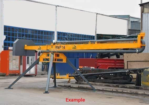Atabey BMP14 14m, stationary pump, placing boom - مضخة خرسانة: صور 2 Atabey BMP14 14m, stationary pump, placing boom - مضخة خرسانة: صور 2