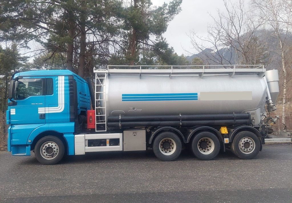 MAN TGX 35.440 8x4, E5, Silo 24m³, Kipper+Kompressor - شاحنة صهريج: صور 2 MAN TGX 35.440 8x4, E5, Silo 24m³, Kipper+Kompressor - شاحنة صهريج: صور 2