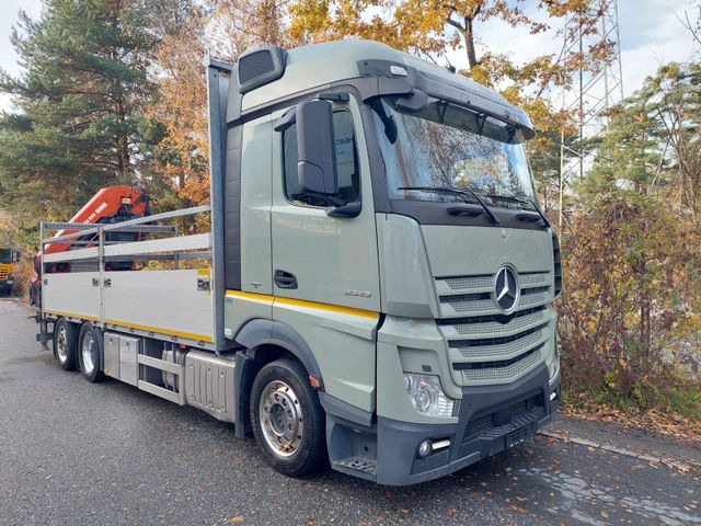 Mercedes-Benz Actros 2545 6x2, E6, Effer 265/6S Mercedes-Benz Actros 2545 6x2, E6, Effer 265/6S, 2x Stück - شاحنة كرين, شاحنات مسطحة: صور 3 Mercedes-Benz Actros 2545 6x2, E6, Effer 265/6S Mercedes-Benz Actros 2545 6x2, E6, Effer 265/6S, 2x Stück - شاحنة كرين, شاحنات مسطحة: صور 3