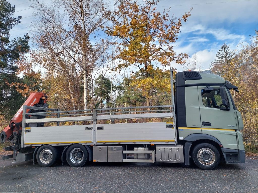 Mercedes-Benz Actros 2545 6x2, E6, Effer 265/6S - شاحنة كرين, شاحنات مسطحة: صور 5 Mercedes-Benz Actros 2545 6x2, E6, Effer 265/6S - شاحنة كرين, شاحنات مسطحة: صور 5