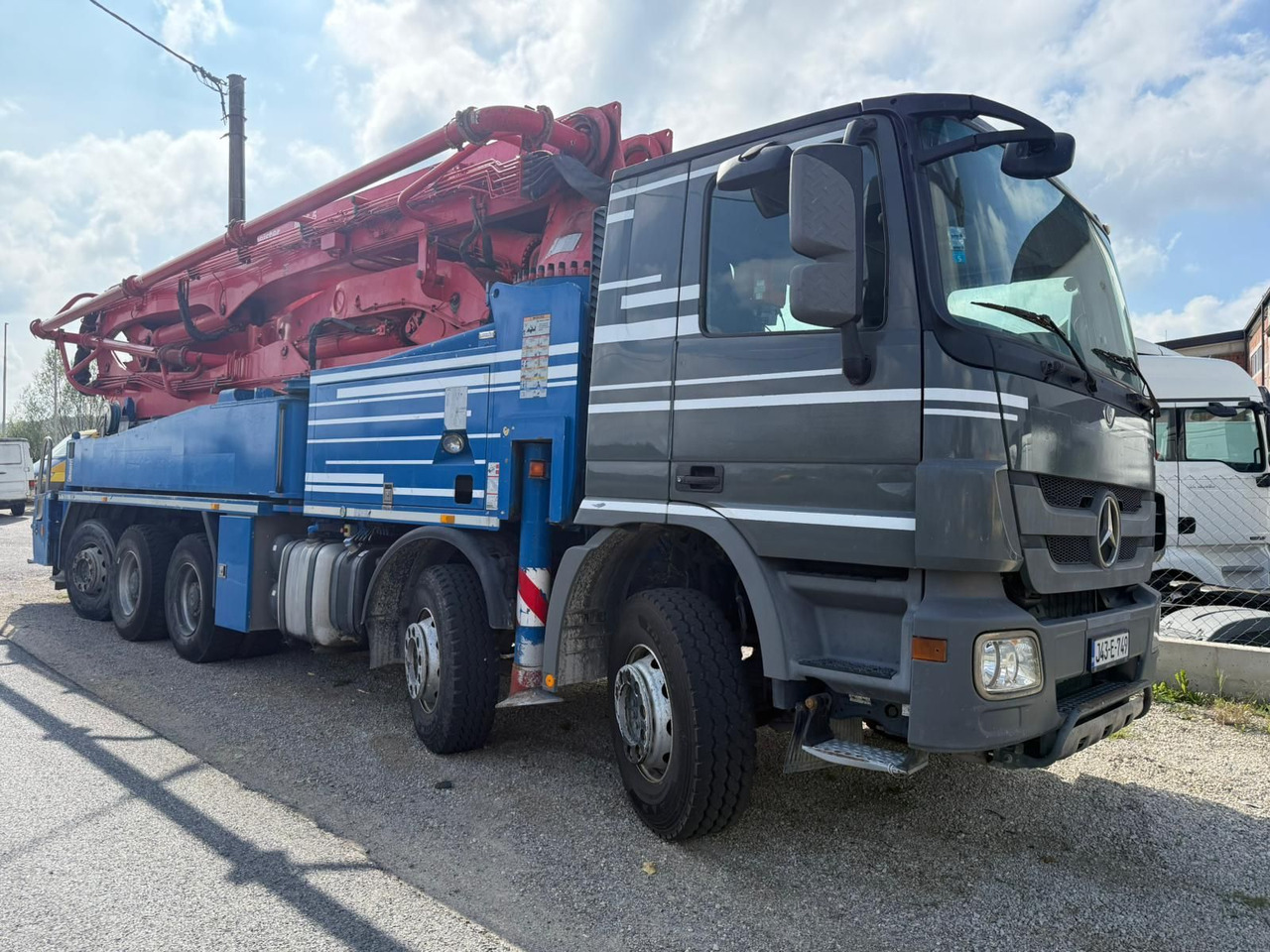 Mercedes-Benz Actros 4448 10x4, E5, MP-3, Putzmeister M46-5 - مضخة خرسانة: صور 1 Mercedes-Benz Actros 4448 10x4, E5, MP-3, Putzmeister M46-5 - مضخة خرسانة: صور 1