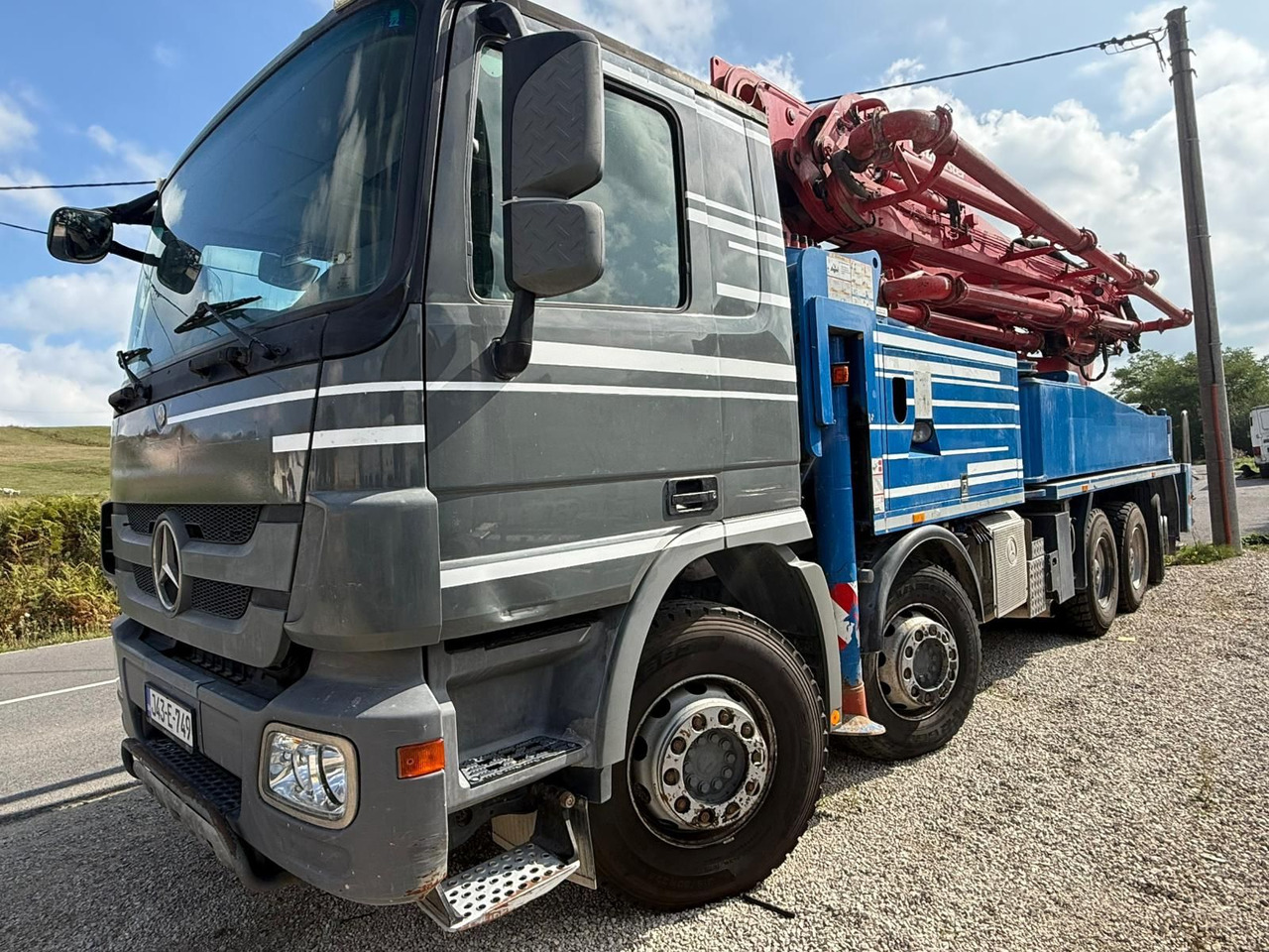 Mercedes-Benz Actros 4448 10x4, E5, MP-3, Putzmeister M46-5 - مضخة خرسانة: صور 3 Mercedes-Benz Actros 4448 10x4, E5, MP-3, Putzmeister M46-5 - مضخة خرسانة: صور 3