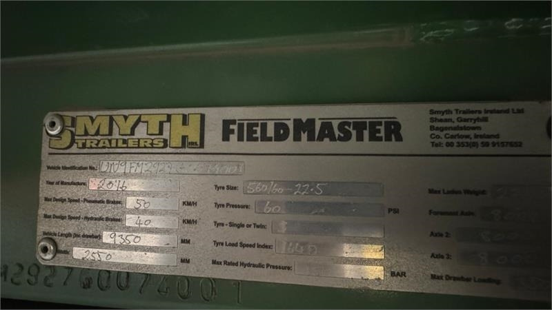 Smyth FM26 - قلابة مقطورة الزراعية: صور 5 Smyth FM26 - قلابة مقطورة الزراعية: صور 5