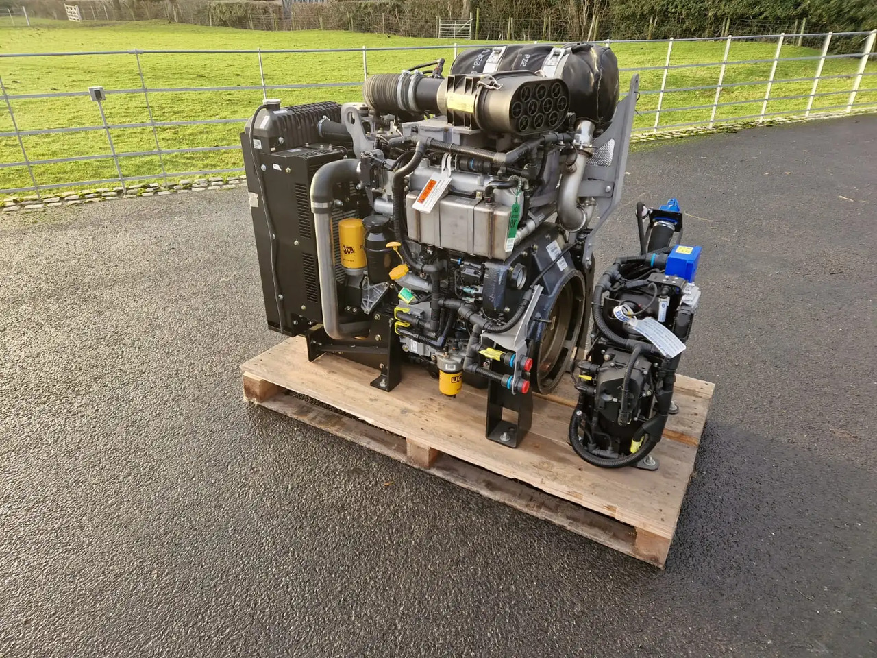 المحرك - آلات البناء JCB Power pack 68kw 444 IPU tier 4: صور 6