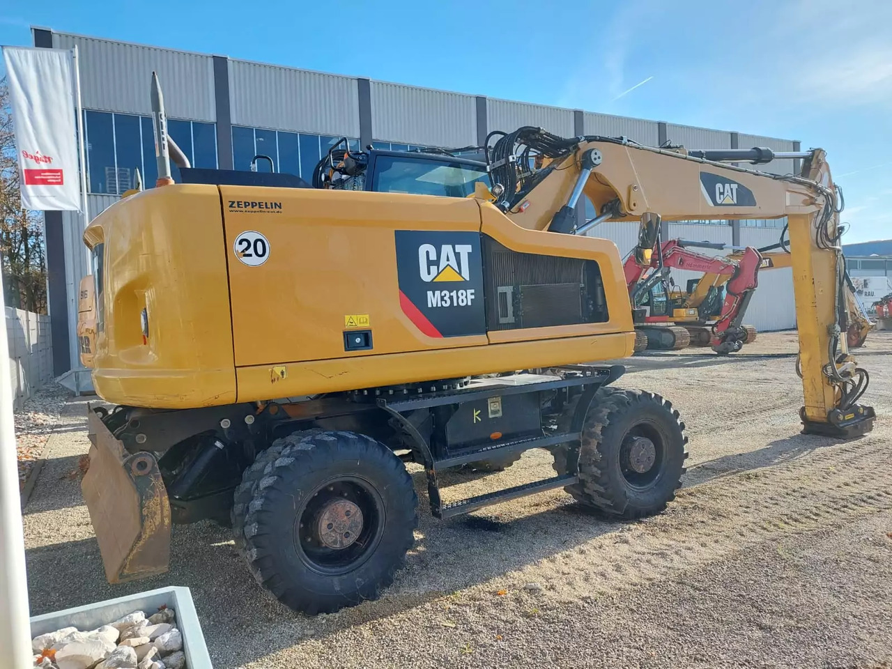 2017 Caterpillar M 318F - حفارة على عجلات: صور 4 2017 Caterpillar M 318F - حفارة على عجلات: صور 4